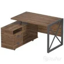 Письменный стол Калифорния мебель Хардвиг 1200 (орех темный)
