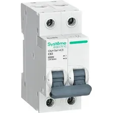Выключатель автоматический Systeme (Schneider) Electric City9 Set С 63А 2P 6kA 230В / C9F36263