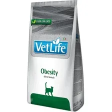 Сухой корм для кошек Farmina Vet Life Obesity (для снижения избыточной массы тела) 2 кг
