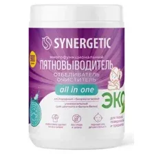 Пятновыводитель Synergetic Кислородный многофункциональный для тканей и поверхностей 0.9 кг
