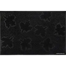 Придверный коврик Vortex Клен 40x60 22463 (черный)