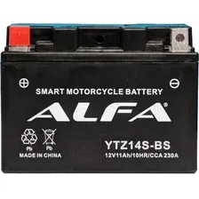 Мотоаккумулятор ALFA battery YTZ14S-BS / EBZ14-4-2