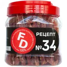 For Dogs Рецепт №34 - Полоски из мяса утки, 500 г