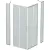 Душевой уголок BelBagno LUCE-A-22-100+30-C-Cr