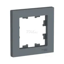 Рамка Systeme Electric AtlasDesign ATN000701 (грифель)