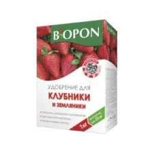 Удобрение БИОПОН для клубники и земляники 1кг