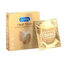 Презервативы Durex® Real Feel из синтетического латекса 3шт