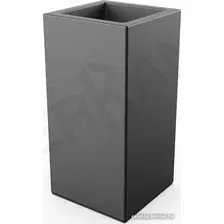 Кашпо Berkano Cubric 40*80 DB (черный)