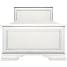 Кровать Black Red White Kentaki S320-LOZ90х200 Д (белый/белый)