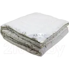 Одеяло Alleri Тик Демисезонное 200x215 (овечья шерсть)