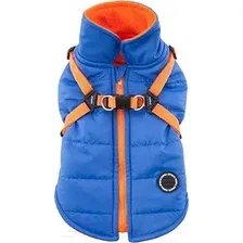 Шлейка-жилетка Puppia Mountaineer II PAPD-VT1366-RB-XXL (голубой)