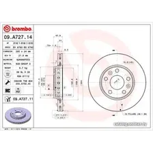 Тормозной диск Brembo 09A72711