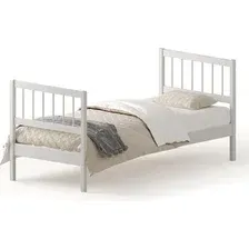 Кровать Домаклево Лето 80x200+В4+В4 (белый)