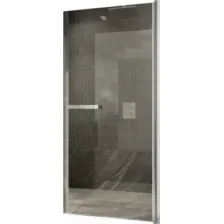 Душевая дверь MaybahGlass 80x198 / MGD-454-5 (бронзовое стекло/хром матовый)