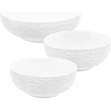 Набор салатников Elan Gallery Веточки-цветочки 630124