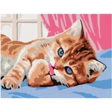 Картина по номерам Юнландия Котенок 662502