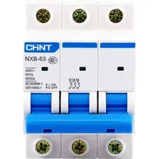 Выключатель автоматический Chint NXB-63 3P 2A 6кА C