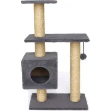 Комплекс для кошек Cat House Буран 1.06 (сизаль серый)
