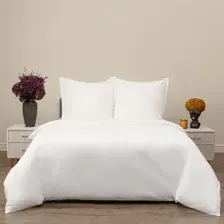 Комплект постельного белья Siberia Home Сэнди 2x 70x70 / Сиб-2x-С-б70x70 (белый)