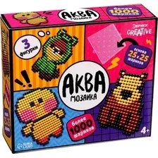 Развивающая игра Эврики Аквамозаика. Зверята 10417632