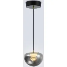 Подвесная люстра Ambrella light LH12001 BK/GD/SM (черный/золото/дымчатый)