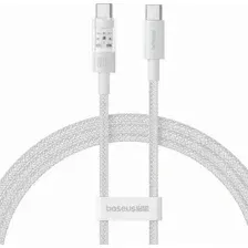 Кабель Baseus Gem Fast-Charging Data Cable USB-C to USB-C / P10373000211-00  (1м, белый)