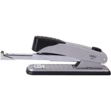 Настольный степлер Deli Pro 0328 №24/6, 26/6 25 л (серый)