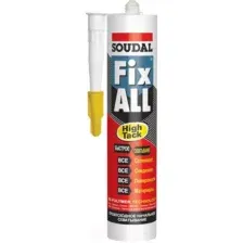 Клей-герметик Soudal Fix All High Tack (белый, 290мл)