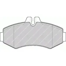 Тормозные колодки дисковые передняя ось FERODO FVR1304