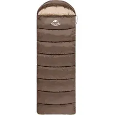 Спальный мешок Naturehike U350 NH20MSD07 (левая молния, коричневый)