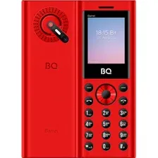 Кнопочный телефон BQ BQ-1858 Barrel (красный)