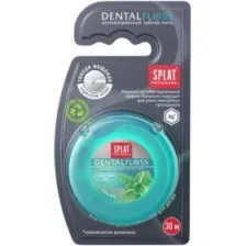 Зубная нить ВОЛОКНА СЕРЕБРА мятная , 30 м.SPLAT Professional DentalFloss