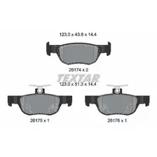 Тормозные колодки дисковые задняя ось TEXTAR 2617401