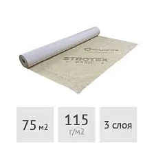 Мембрана гидроизоляционная Strotex Basic, 75 м2