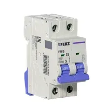 Выключатель автоматический Dr.Ferz FMB-C 10kA 2P 06 C / 21100122FERZ