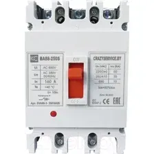 Выключатель автоматический КС ВА 88-250S 100А 3P 35кА SVA88-3-25010035