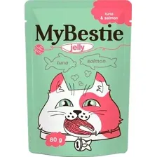 Пресервы MyBestie Тунец и Лосось в желе (80 г)