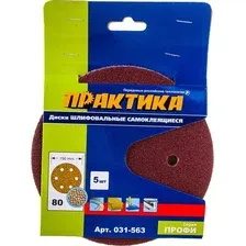 Набор шлифлистов Практика Профи 031-563 (5 шт)