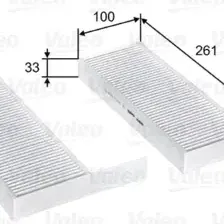 Фильтр воздушный VALEO 715 808