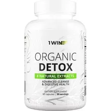 Комплексная пищевая добавка 1WIN Organic Detox (60 капсул)