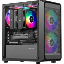 Корпус XASTRA A303M 3FRGB (черный)