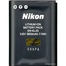 Аккумулятор Nikon EN-EL23