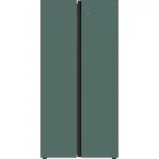 Холодильник с морозильником Maunfeld MFF191NFGN Matt Inverter
