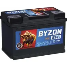 Автомобильный аккумулятор BYZON EFB R+ (75 А·ч)