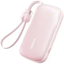 Внешний аккумулятор Baseus EnerFill FC21 Qpow 3 Ultra 10000mAh 22.5W (розовый)