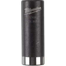 Головка ударная 1/4 12 мм 6 граней удлиненная MILWAUKEE Shockwave (4932478006)