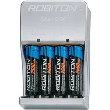 Зарядное устройство Robiton для аккумуляторных батареек, Smart S500-4MHAA BL1