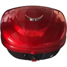 Кофр для мотоцикла AVM 818 (красный)