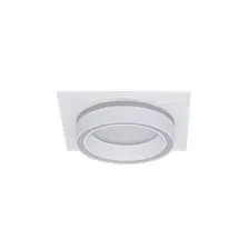 Светильник встраиваемый GX53, квадрат белый (21248) IP20 Nova Tru energy