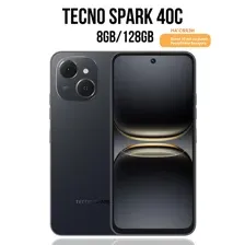 Телефон Tecno Spark 40C 8GB/128GB (черный)